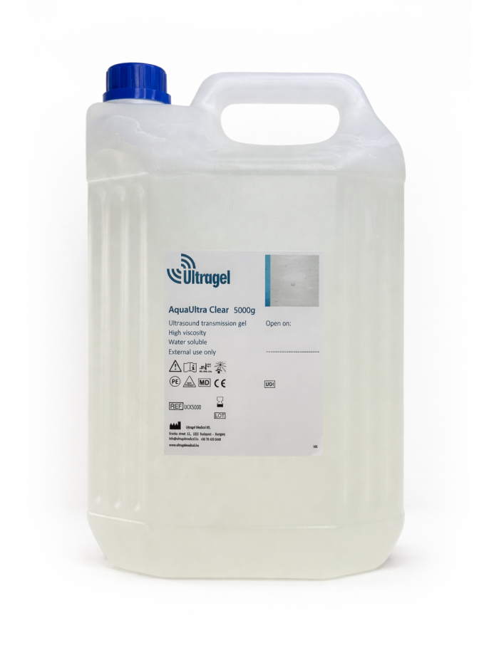 AquaUltra Clear Ultraschallgel in der 5000 g Dose
