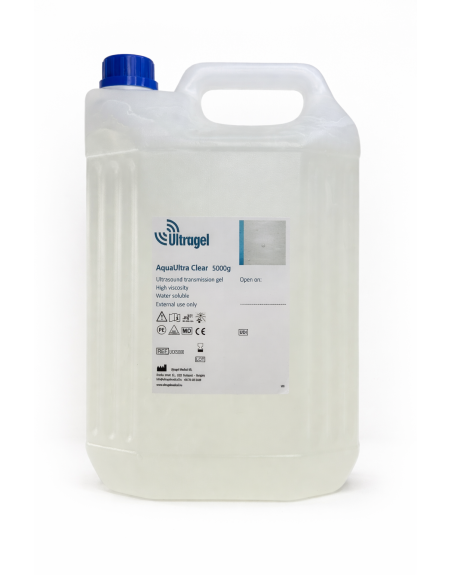 AquaUltra Clear Ultraschallgel in der 5000 g Dose
